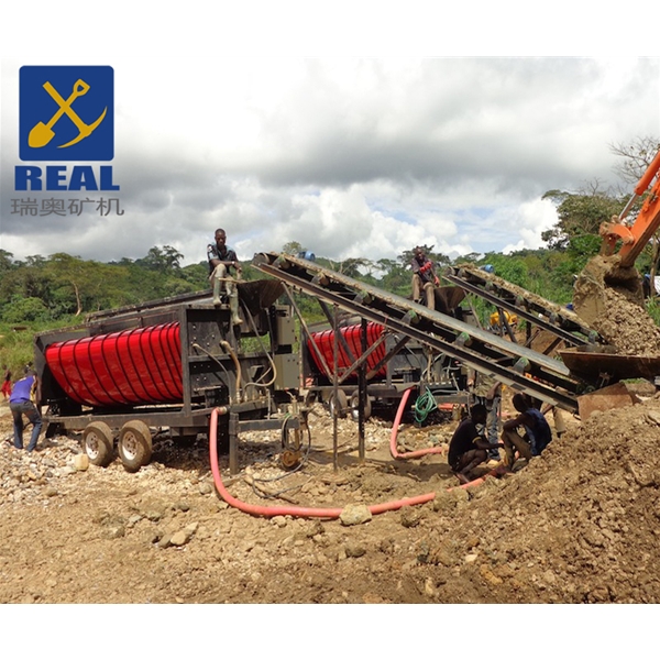 Africa -- Belt type Mobile Gold Machine