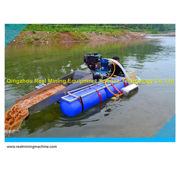 2017 The newest mini gold mining dredger is coming
