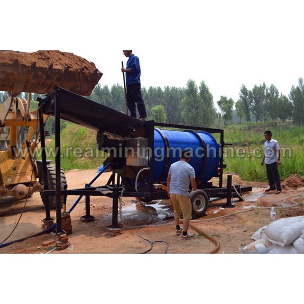 Centrifugal gold separating equipment